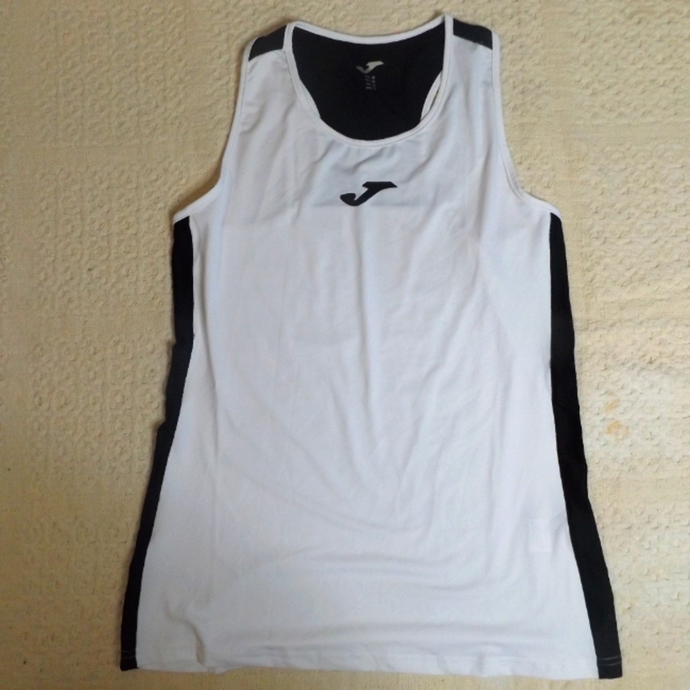 Joma Black and White Torneo Tank Top ( medium )